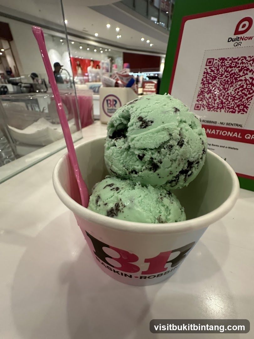 Mint Chocolate Chip Ice Cream