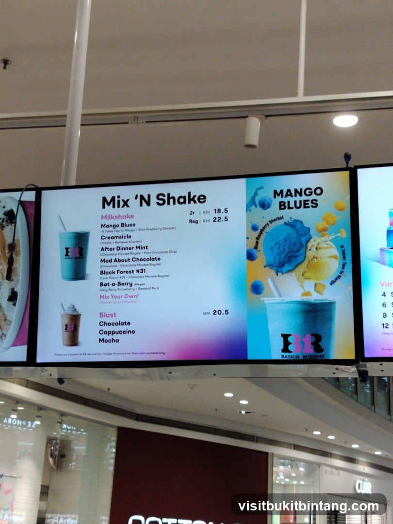 Mix 'N Shake Menu