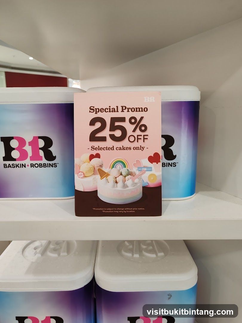 Baskin Robbins Special Promo