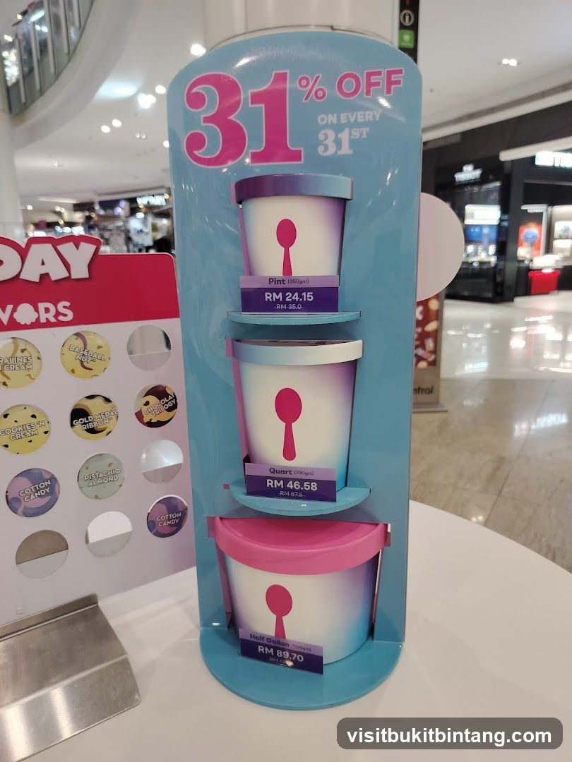 Ice Cream Promotion Display