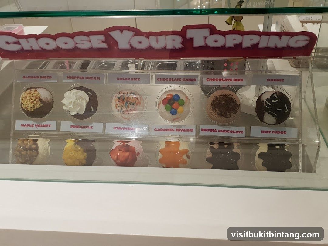 Toppings Display
