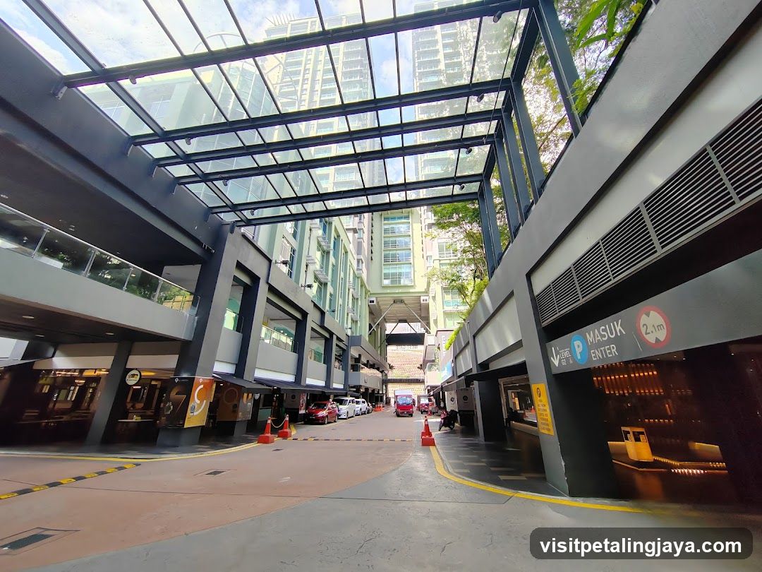 Covered Walkway Entrance
