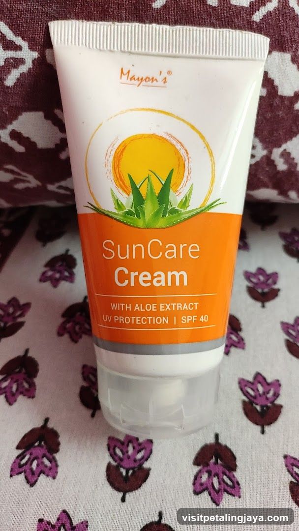 SunCare Cream Product Shot
