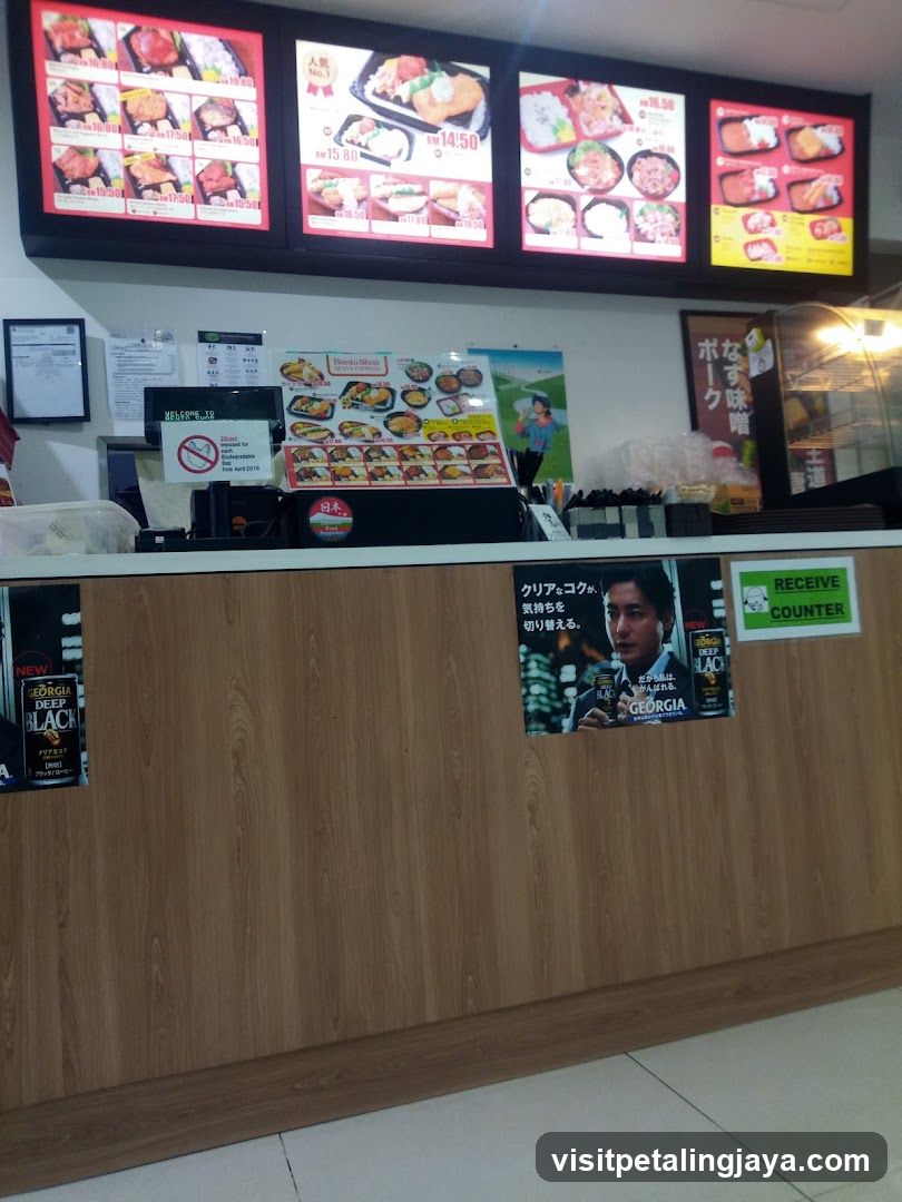 Restaurant Interior Counter View