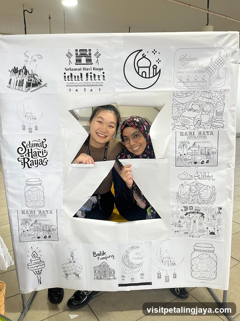 Eid Fitr Celebration Display
