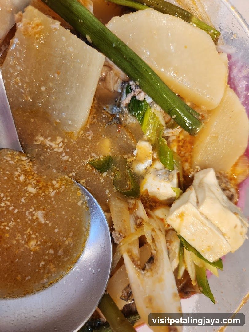 Spicy Fish Soup with Tofu and Vegetables