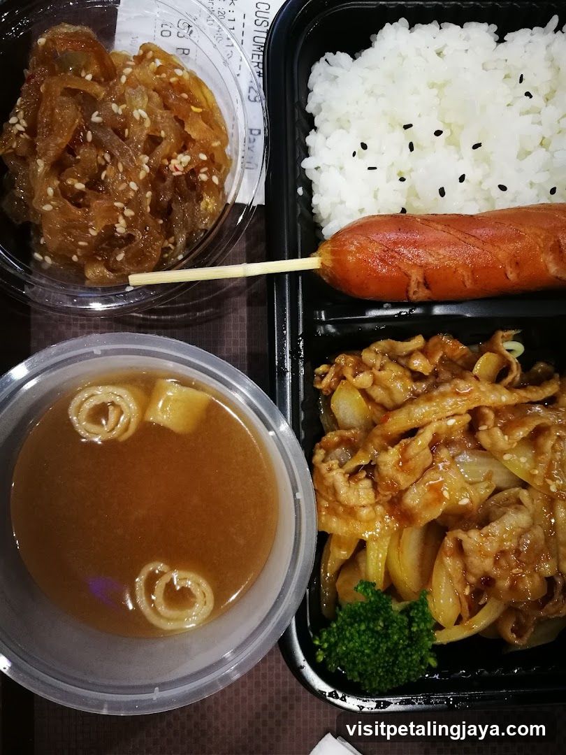 Bento Box Meal with Side Dishes