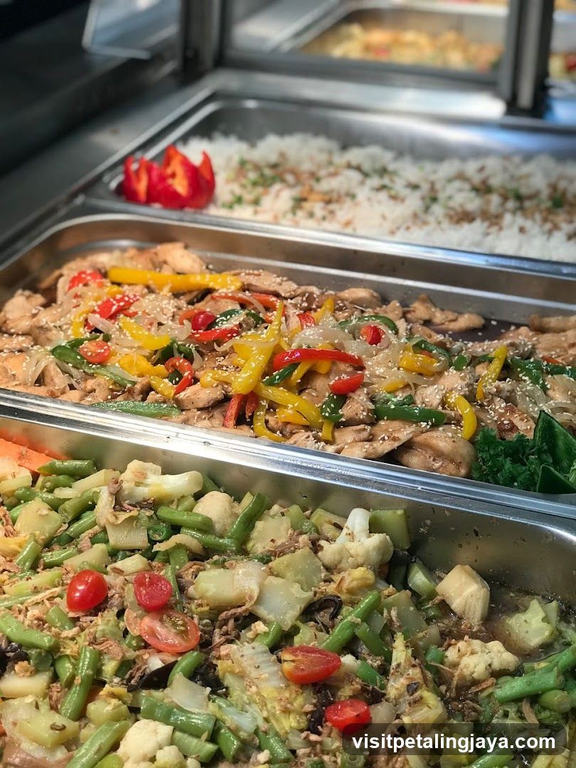 Buffet Food Display