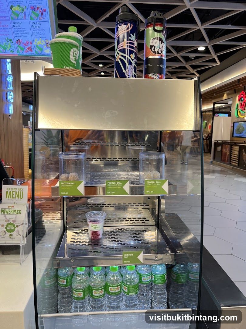 Juice Bar Display