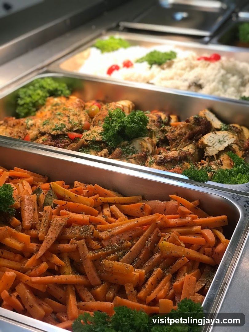 Buffet Food Display
