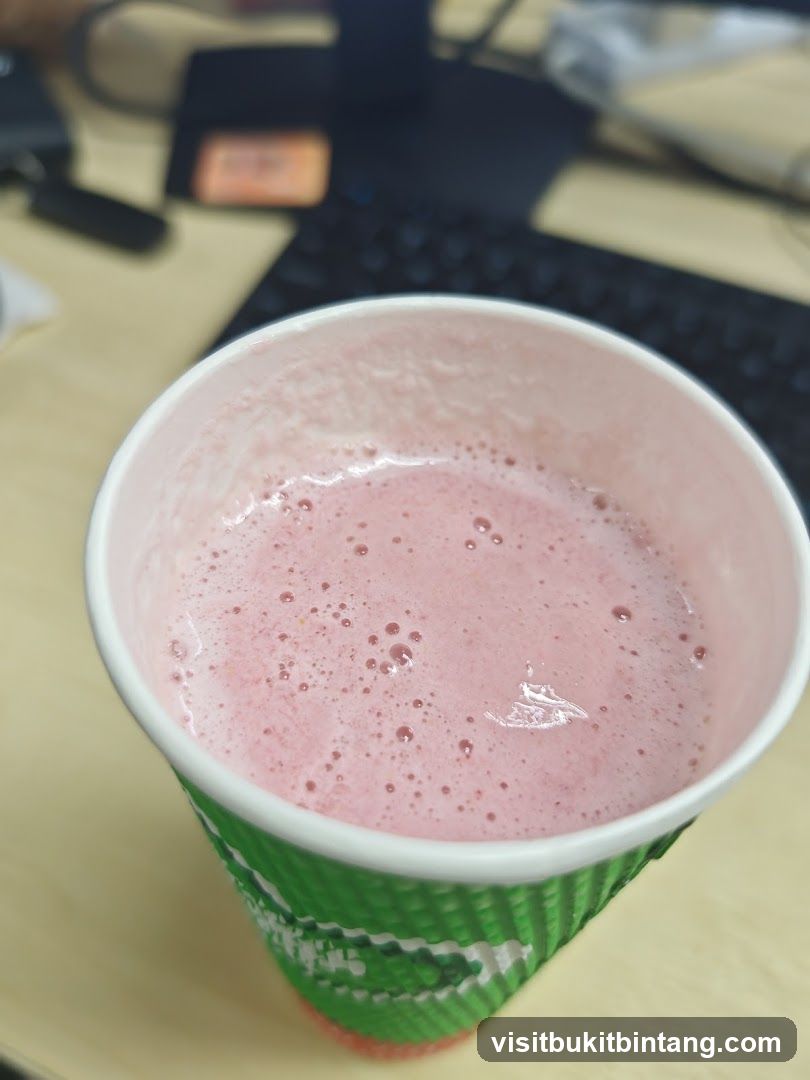 Pink Drink in a Cup