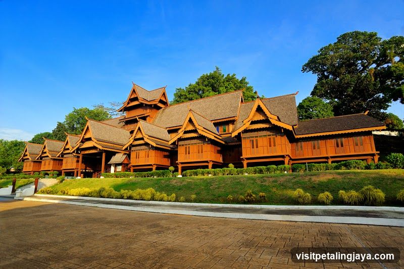 Traditional Wooden Building Complex