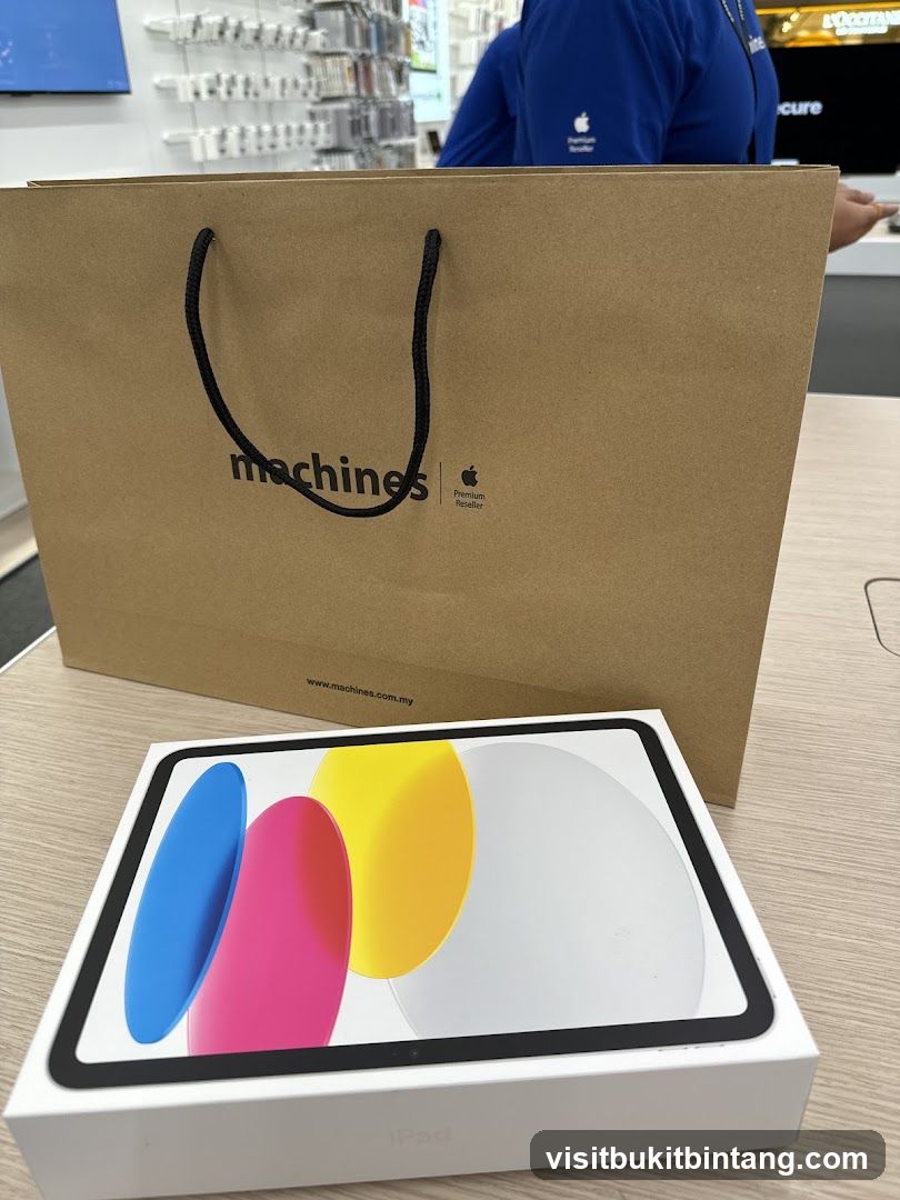 iPad Box and Shopping Bag