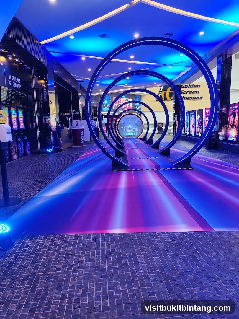 Cinema Entrance with Themed Decor