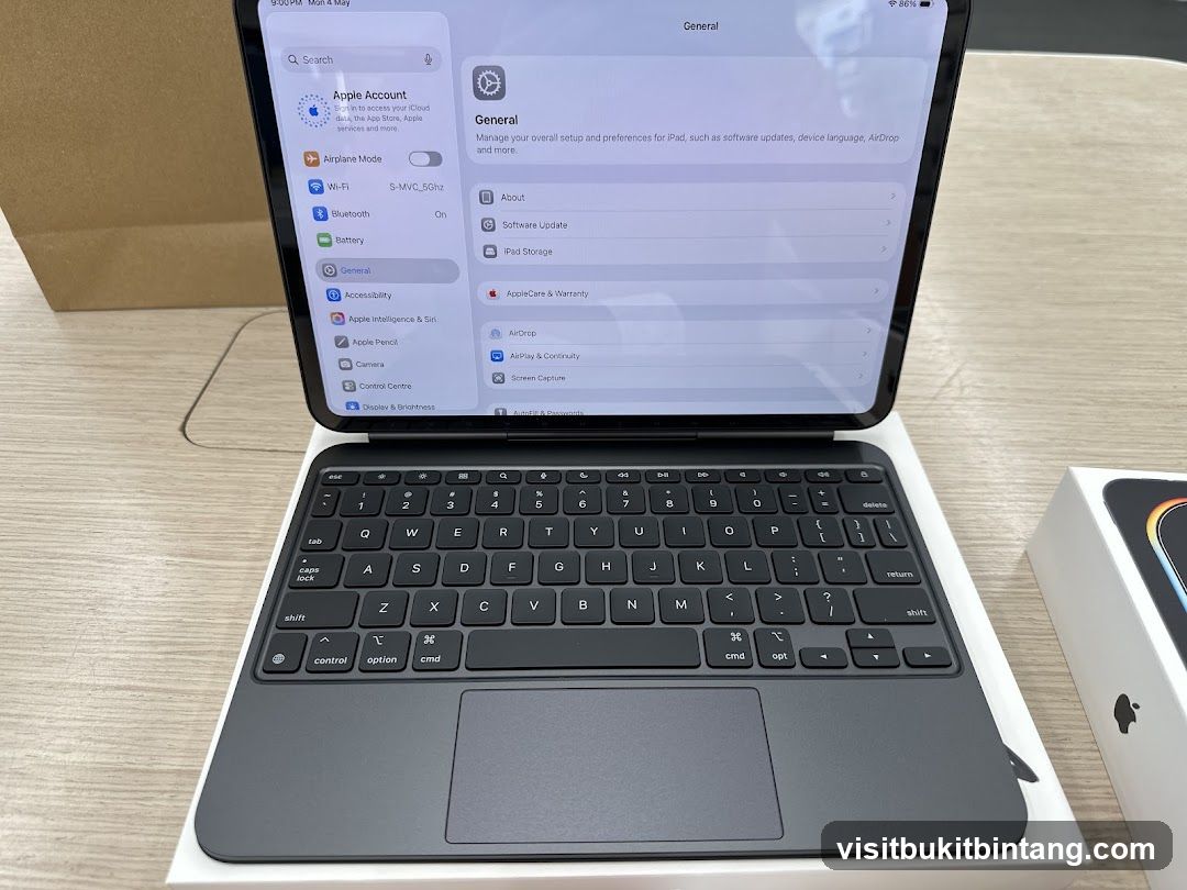 iPad with Magic Keyboard
