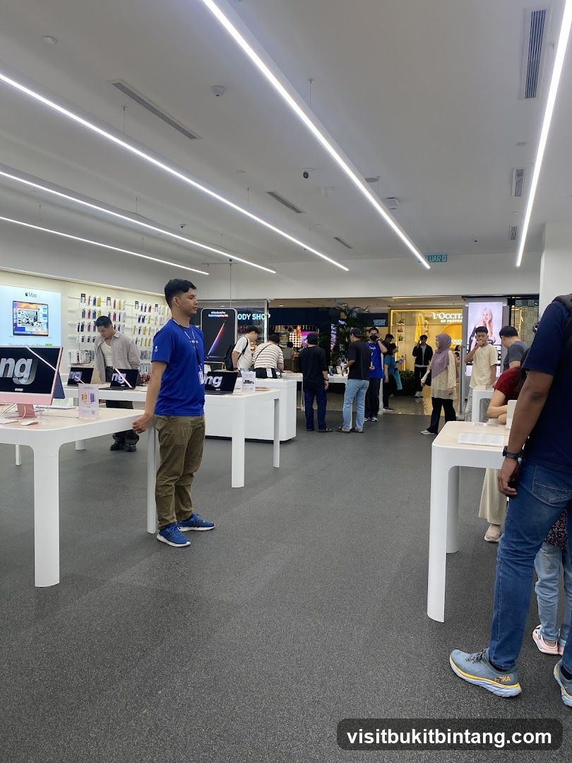 Electronics Store Interior