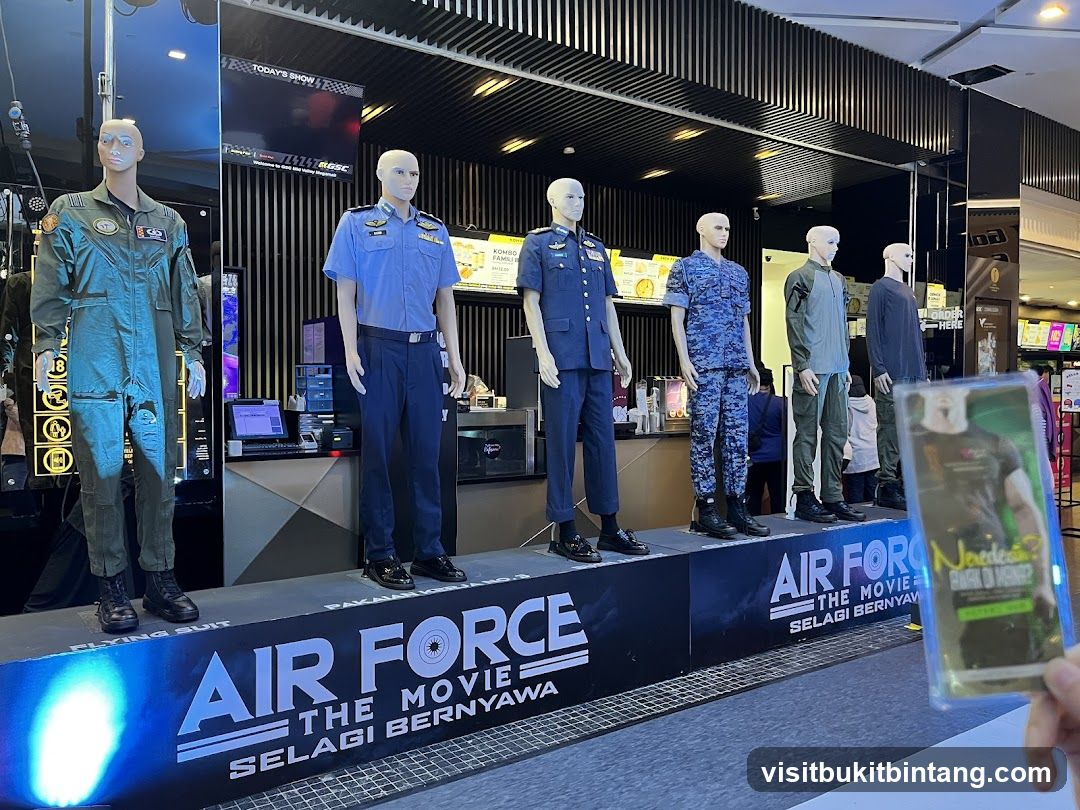Air Force: The Movie Display