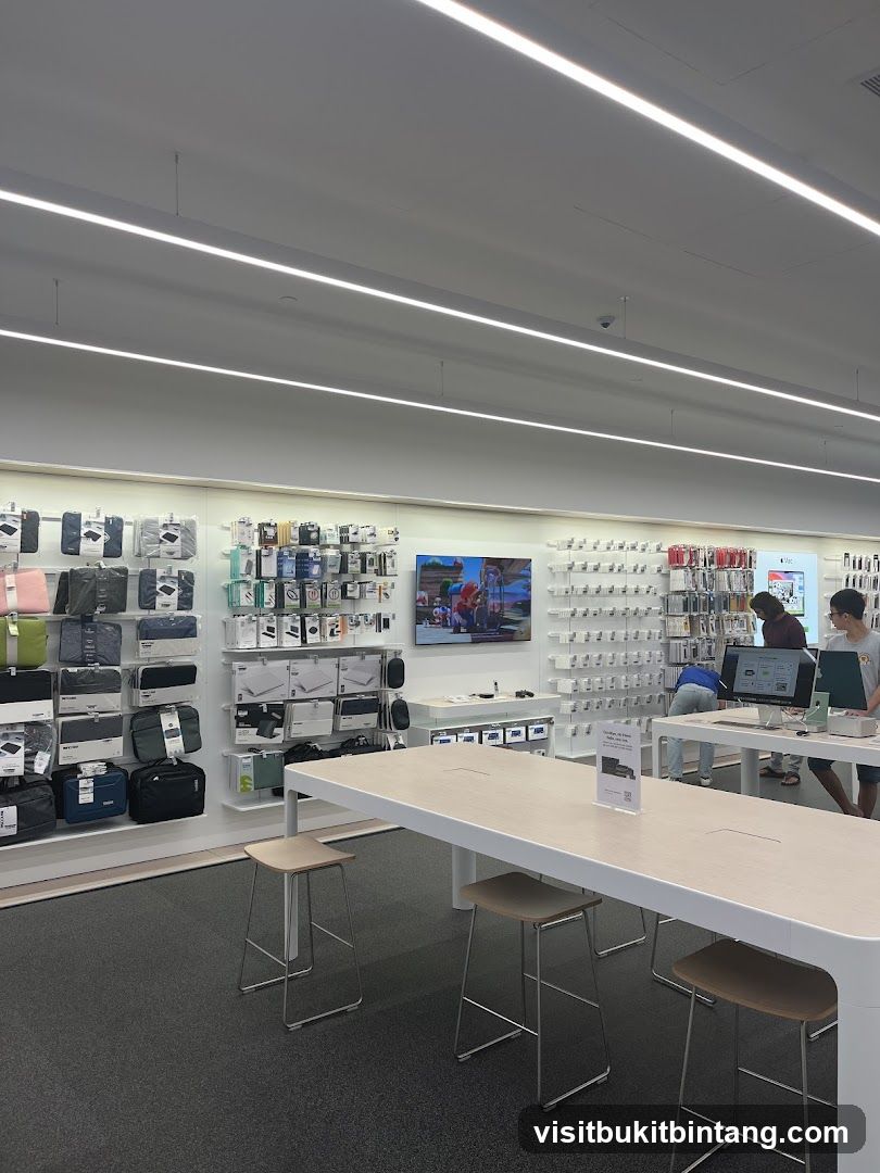Modern Electronics Store Interior