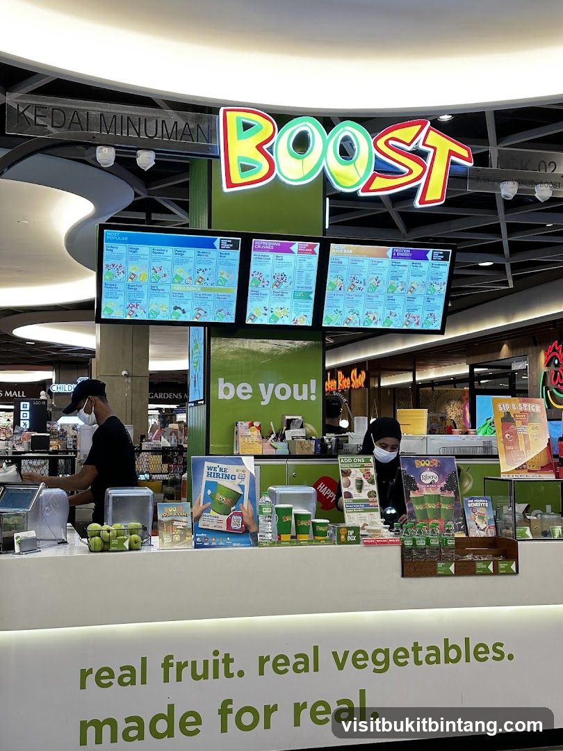 Boost Juice @ Mid Valley Megamall