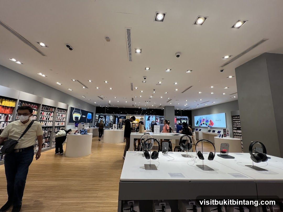 Electronics Store Interior