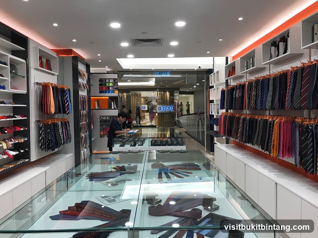 Tie Store Interior