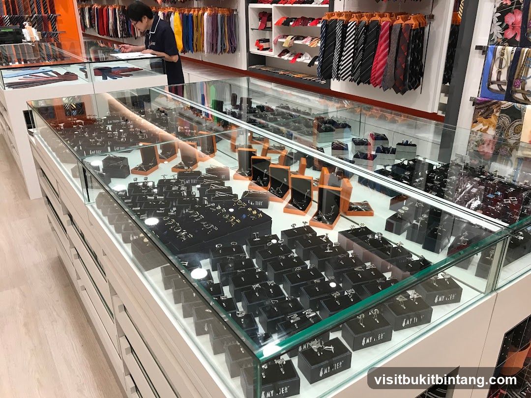 Men's Accessories Display