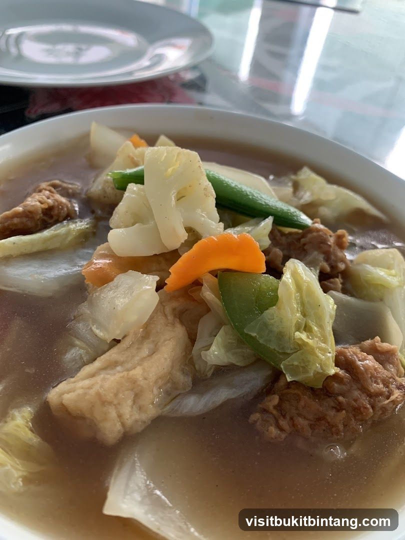 Vegetable and Meat Soup
