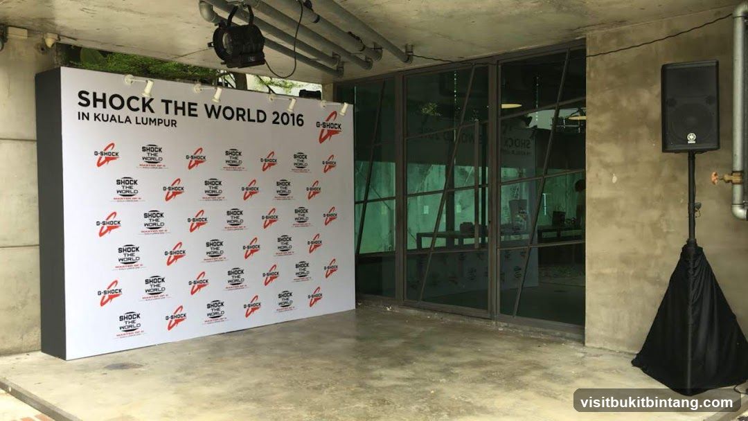 G-Shock Shock The World 2016 Event Backdrop