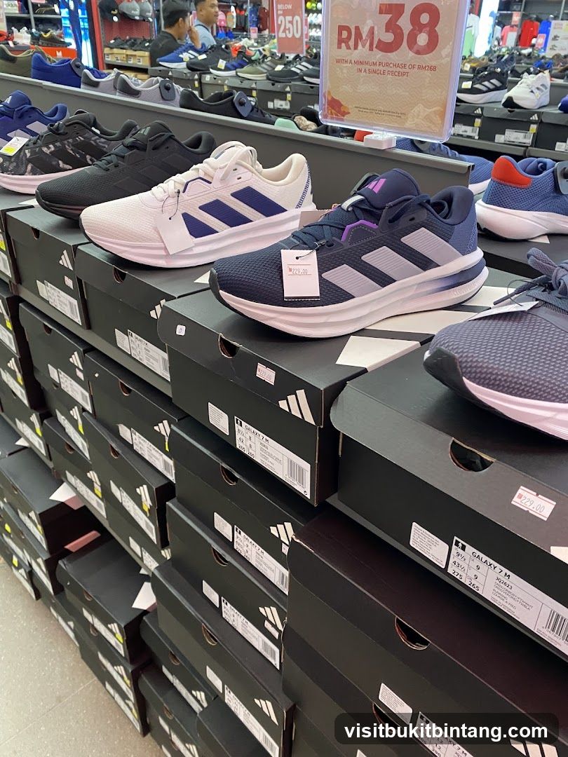 Adidas Shoes Display