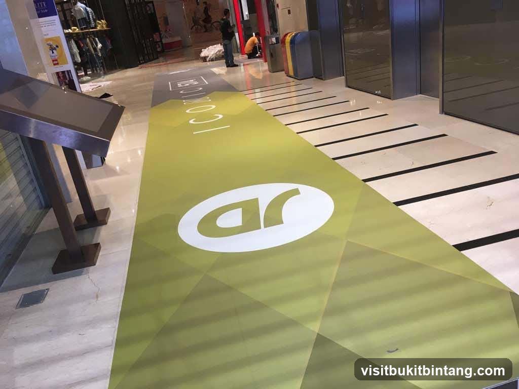 Floor Decal with Logo