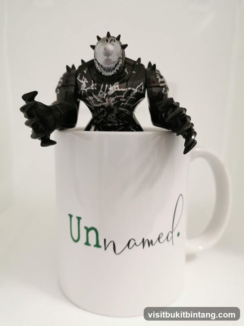 Venom Figure in Mug