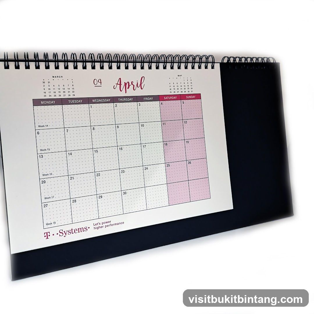 Desk Calendar