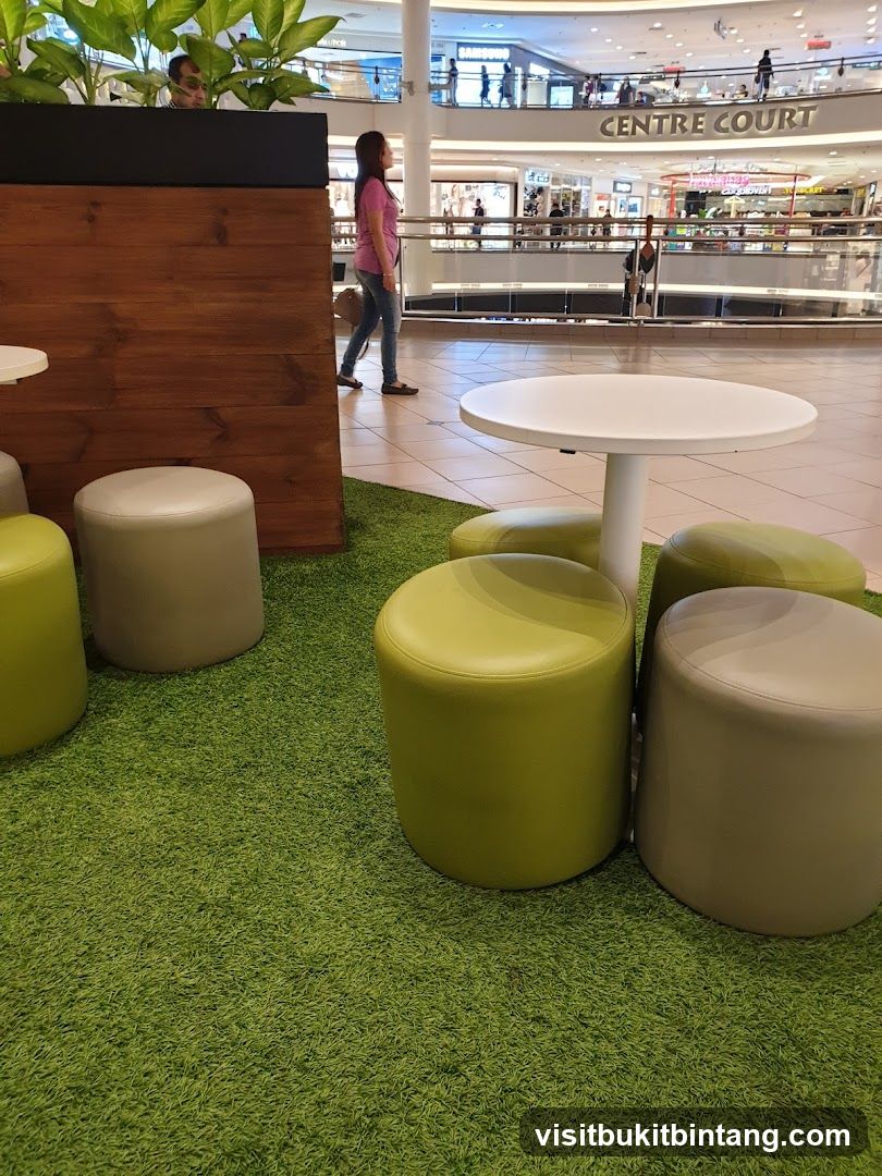 Mall Seating Area