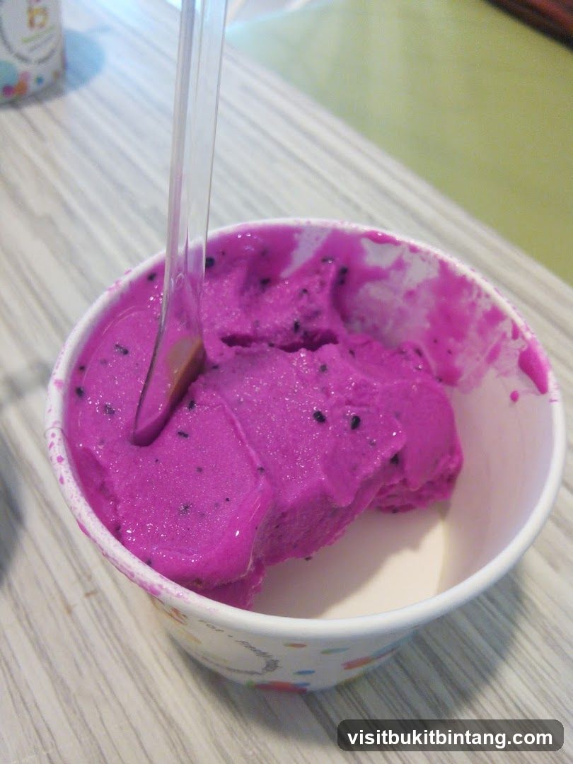 Dragon Fruit Ice Cream