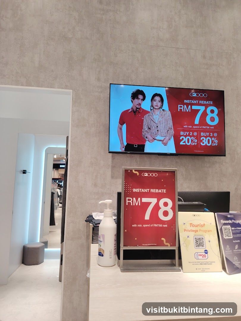 G2000 Promotion Display