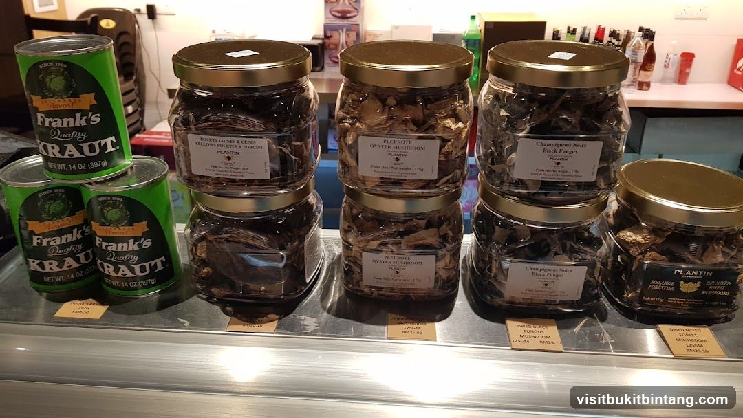 Assortment of Preserved Foods