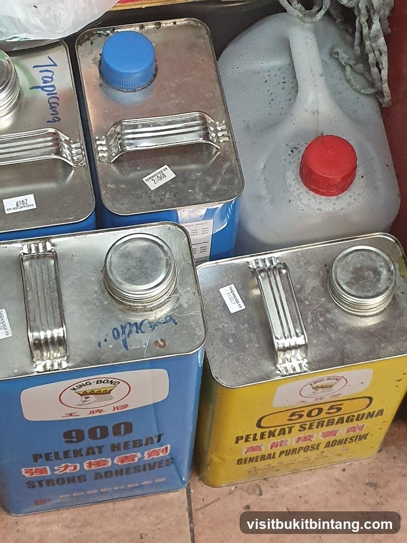 Adhesive Containers