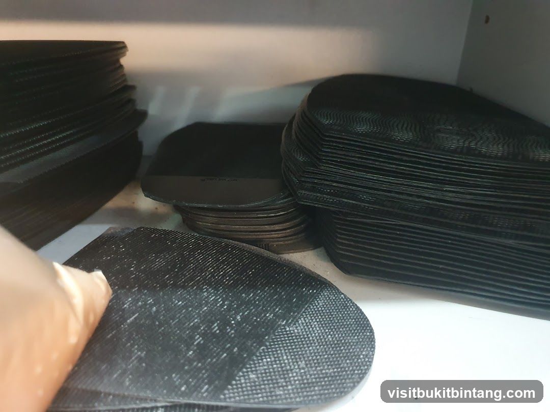 Stacks of Shoe Soles