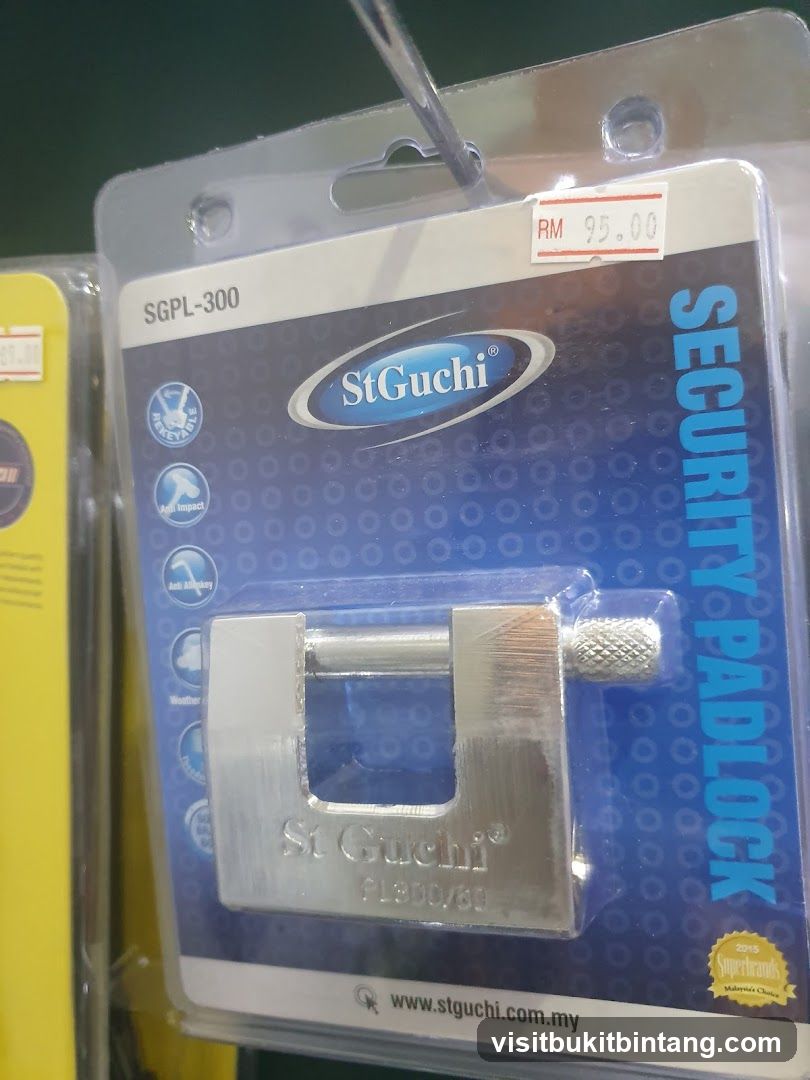StGuchi Security Padlock