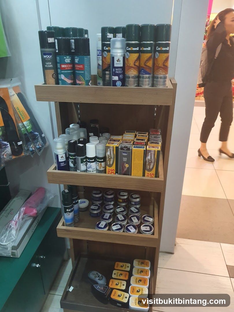 Shoe Care Products Display