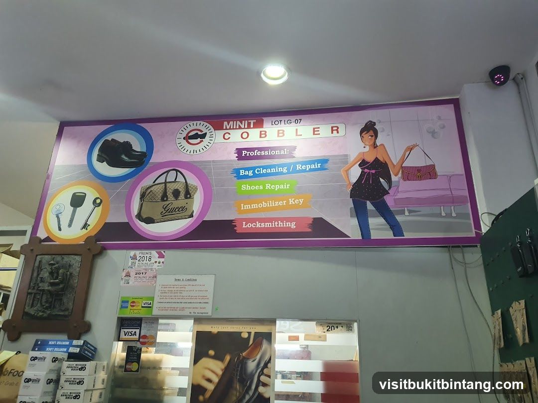 Minit Cobbler Sign