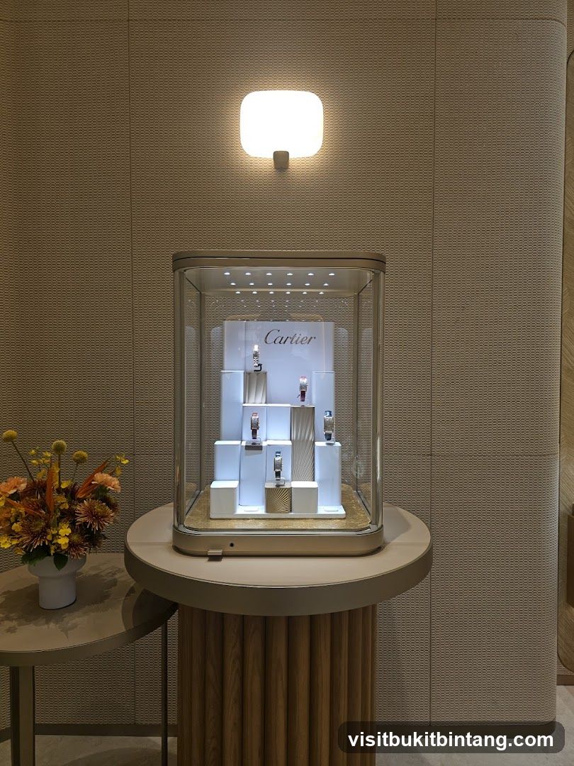 Cartier Watch Display