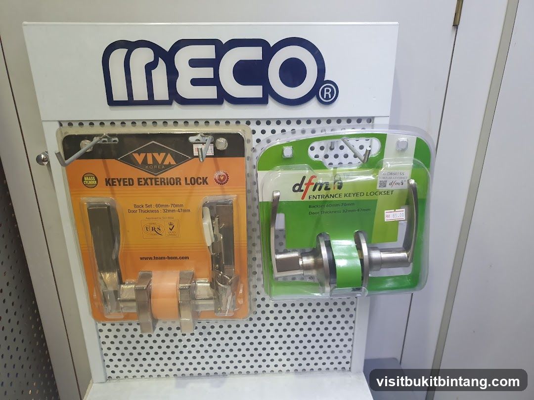Door Locksets Display