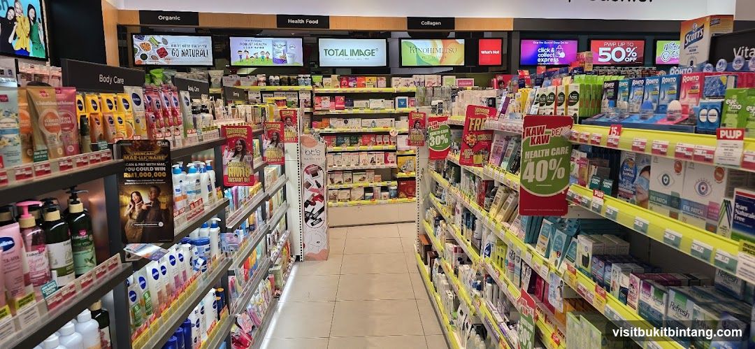 Health and Beauty Store Aisles