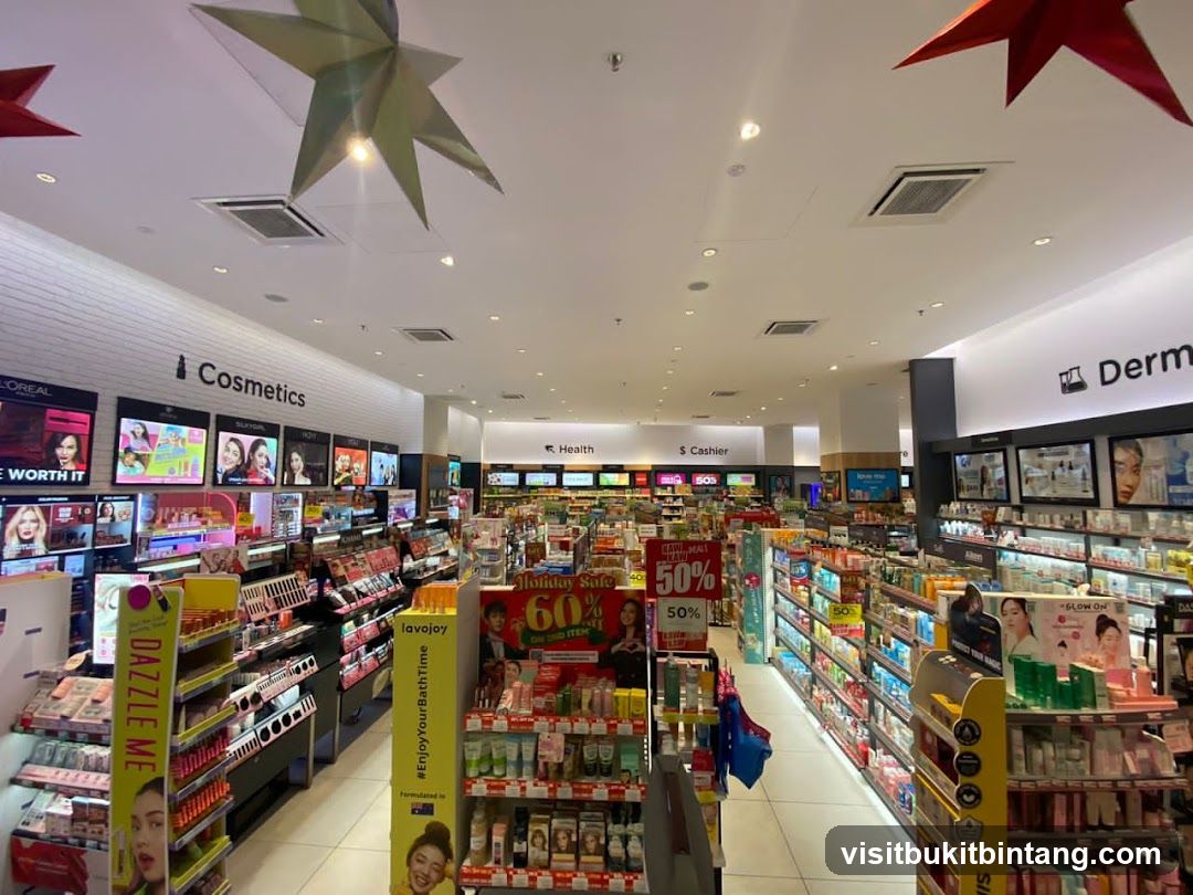 Cosmetics and Health Store Interior