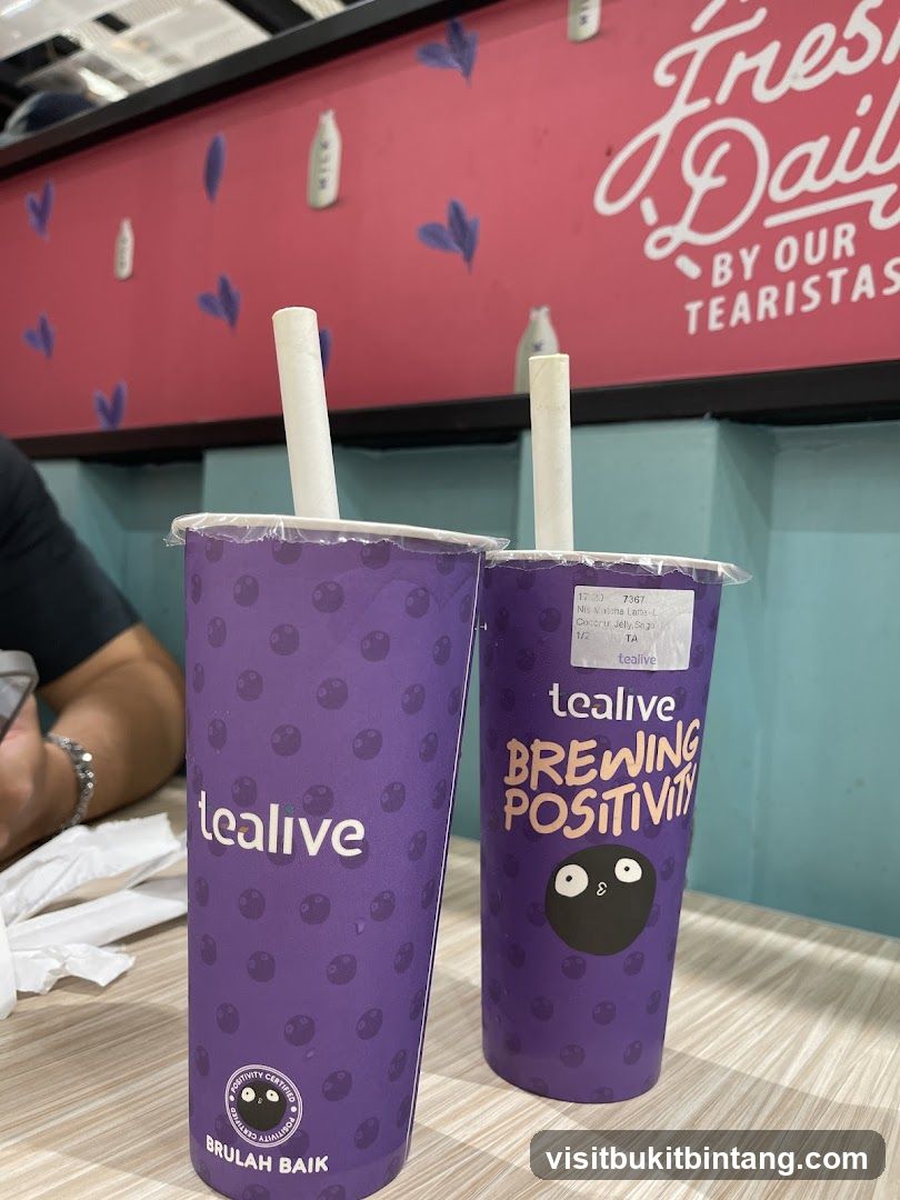 Tealive Drinks