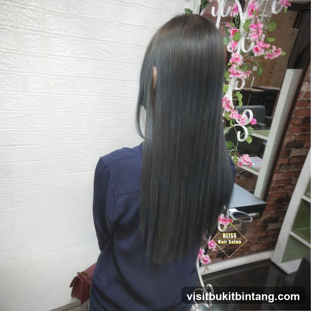 Woman with long, dark hair