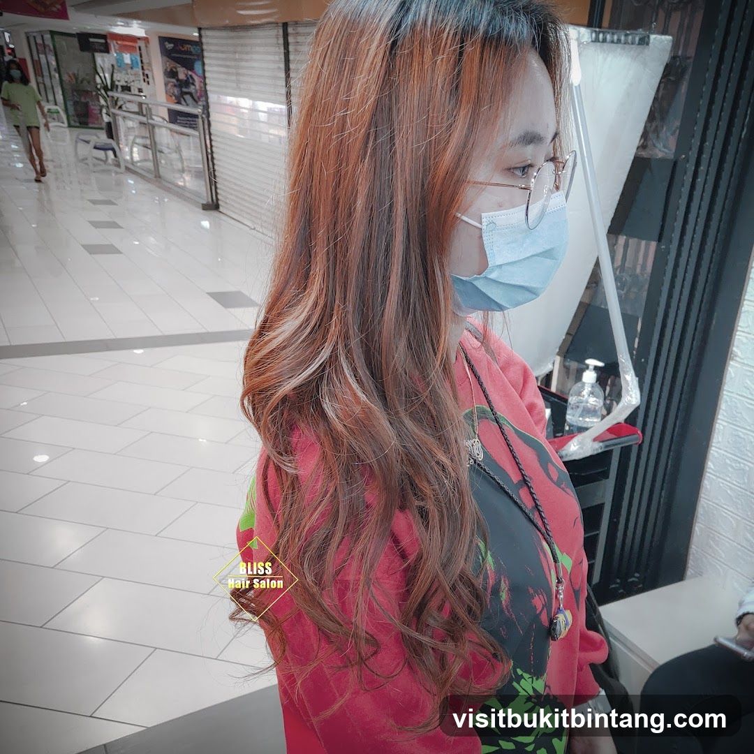 Woman with styled hair