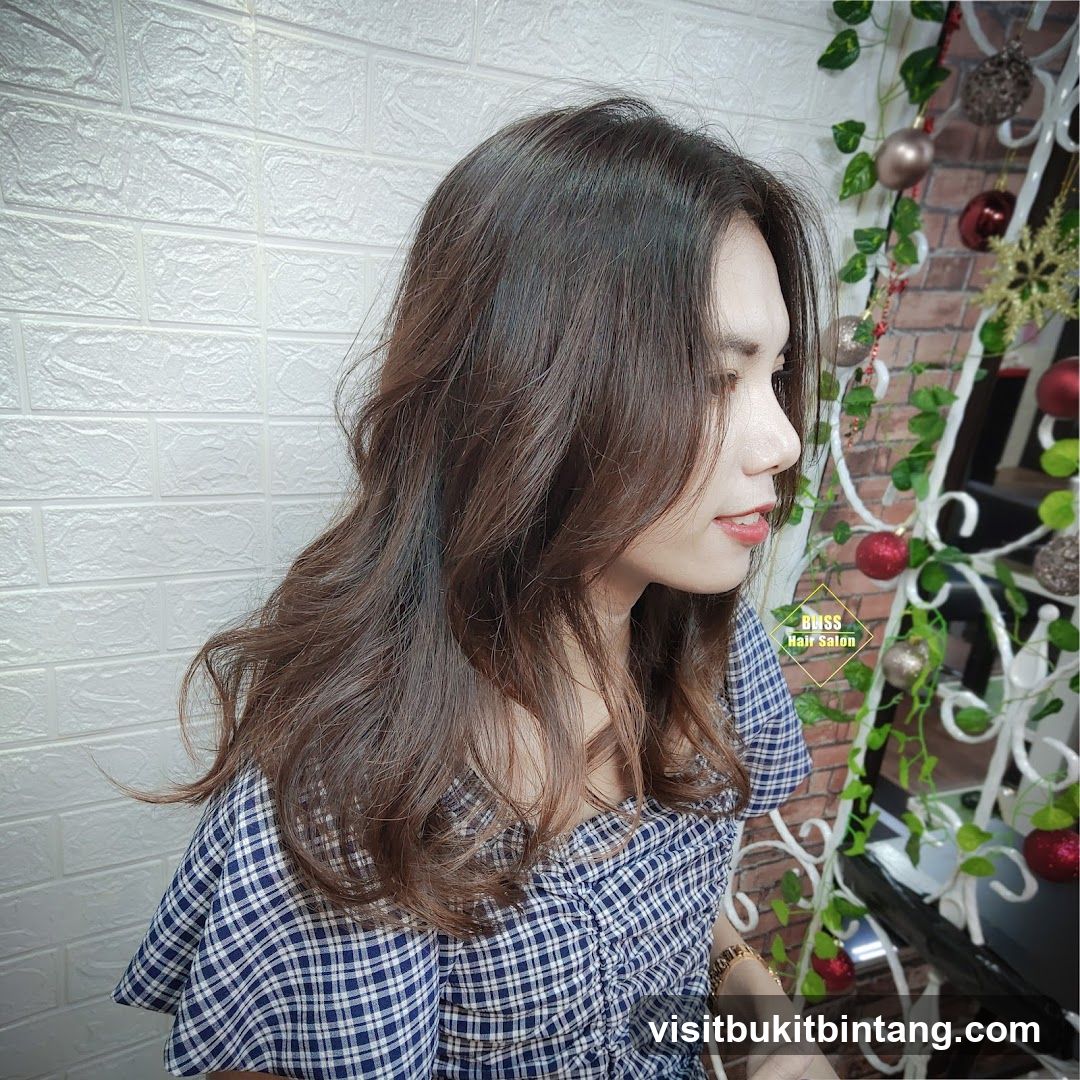 Woman with styled hair