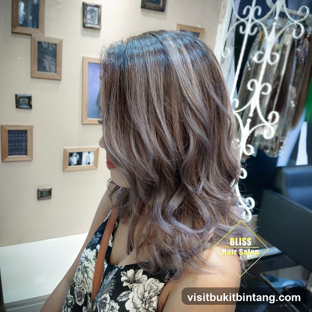 Woman with styled hair